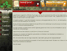 Tablet Screenshot of lagas-bonsai.nl